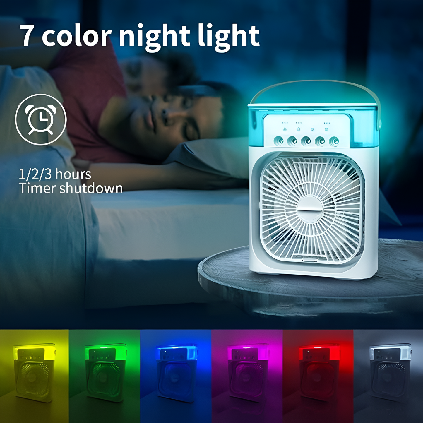 USB 3-in-1 Summer Fan & Humidifier
