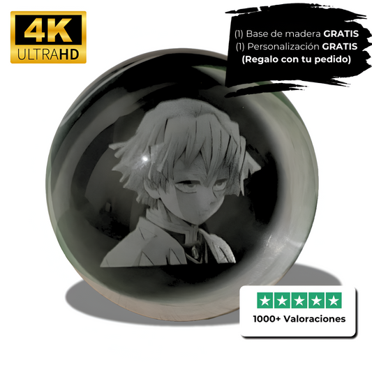 Esfera de Cristal de Anime Personalizada