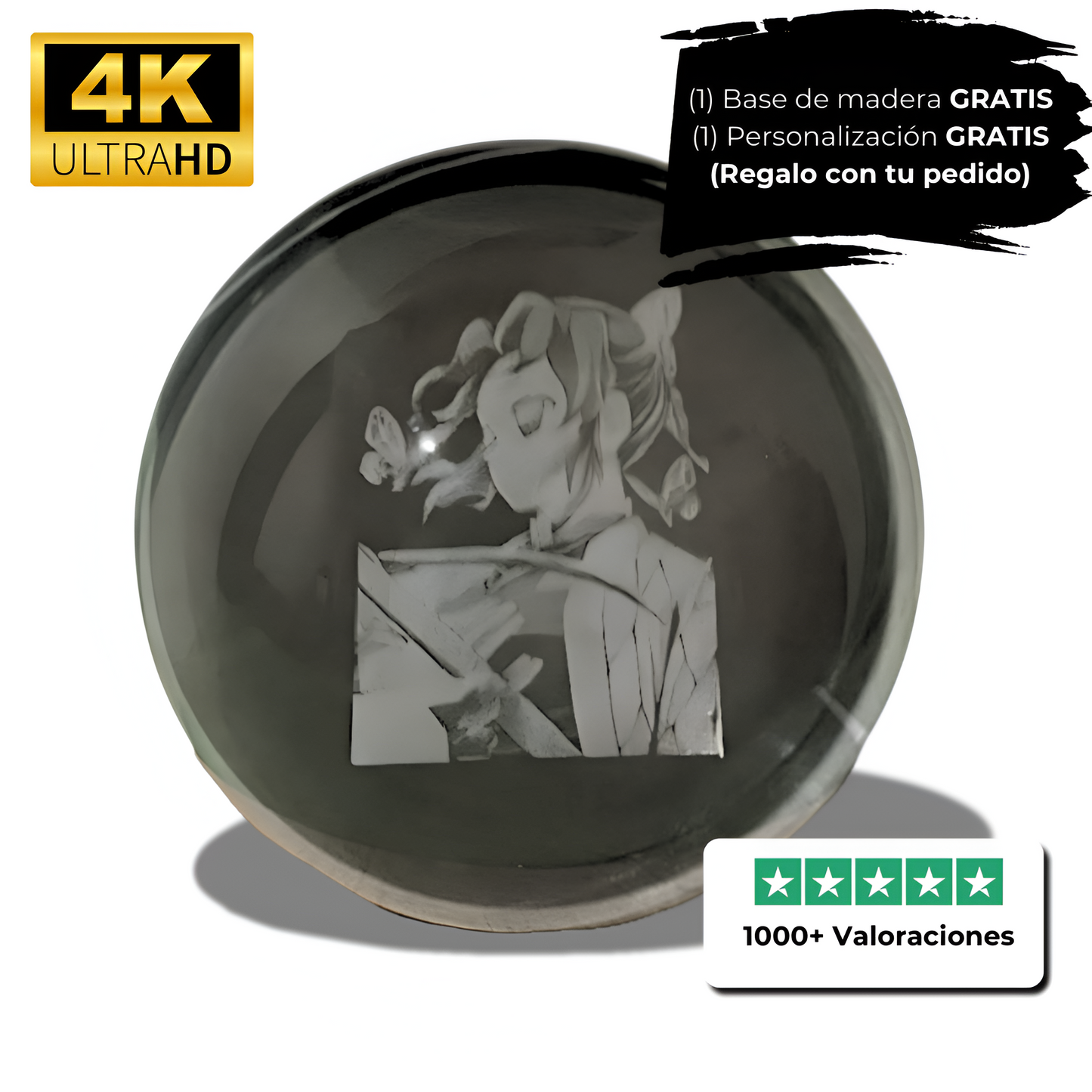 Esfera de Cristal de Anime Personalizada